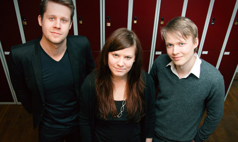 Lars Lundberg, Regina Norrstig och Tobias Lundqvist. Foto: Fredrik Wass.