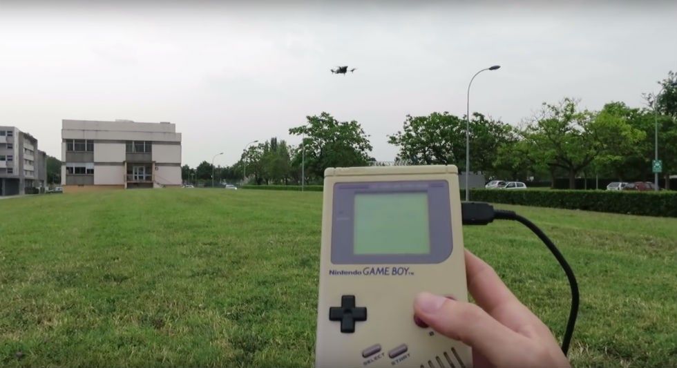 game boy classic drone