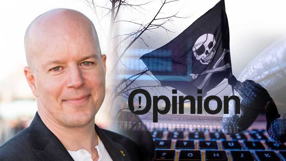 Magnus Andersson, partiledare Piratpartiet