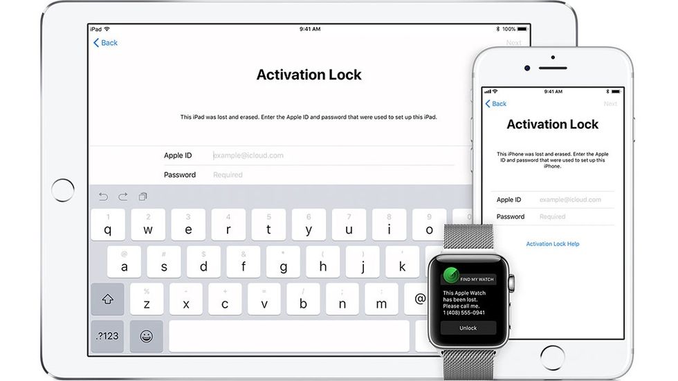 Aktiveringslås på Iphone, Ipad och Apple Watch