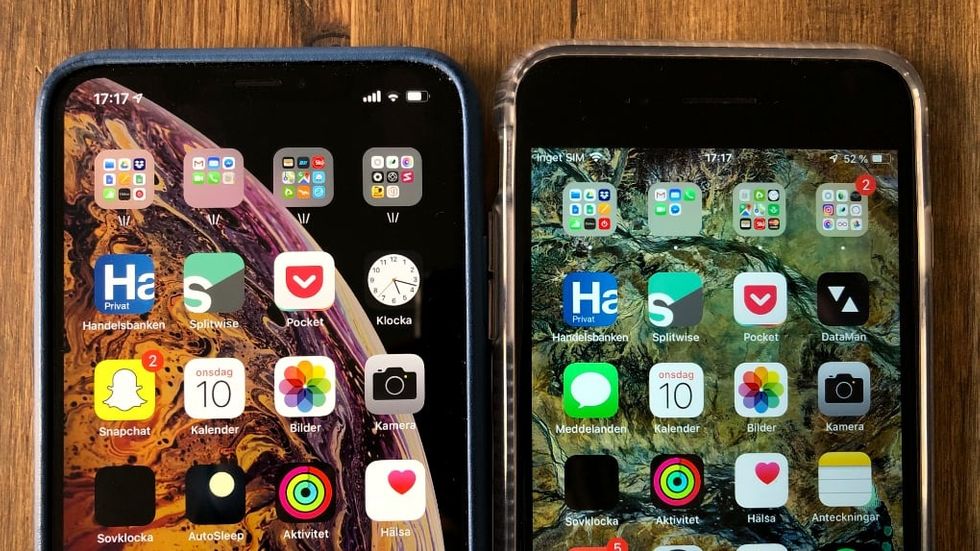 Iphone XS Max vs Iphone 7 Plus
