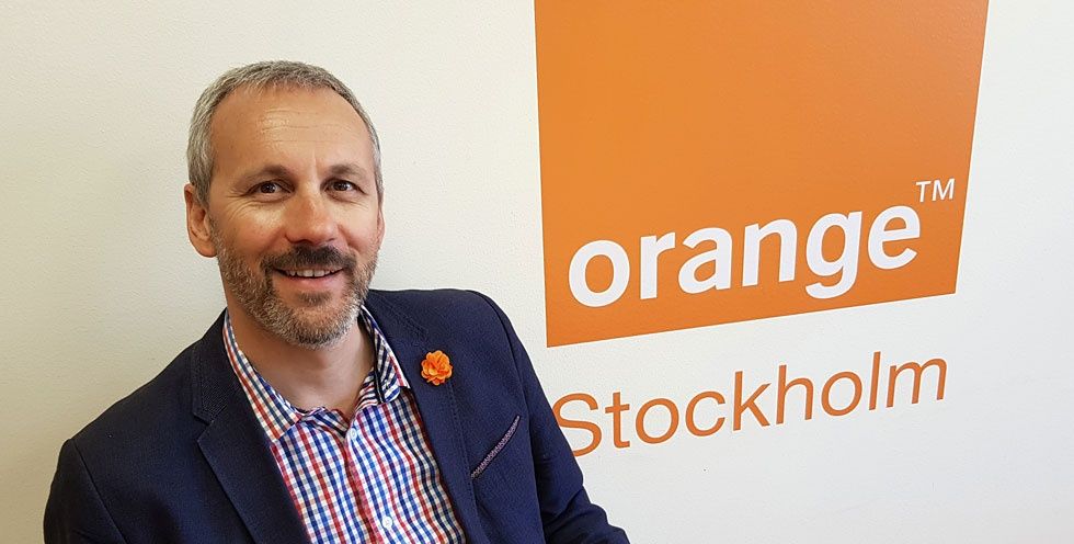 Simon Ranyard, nordisk chef för Orange Business Services