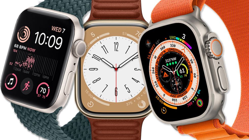 Apple Watch Series 8, SE och Ultra