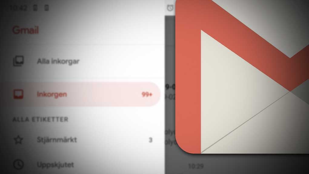 Stora driftstörningar i Google Gmail och Drivee