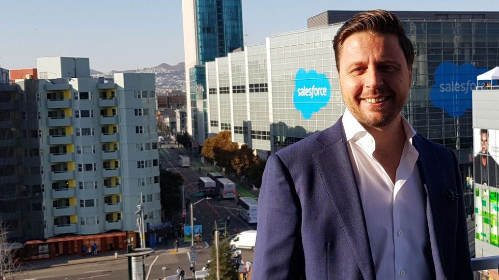 Salesforces Sverigechef Dan Bjurman
