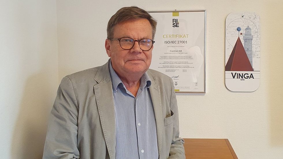 Anders Törnqvist, vd på e-signeringsbolaget Comfact