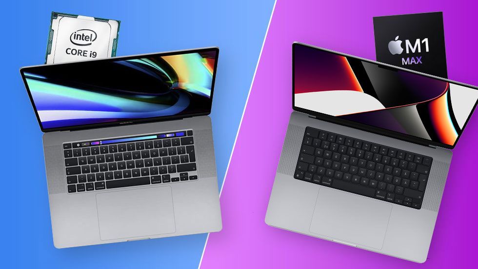 Macbook Pro 16 M1 Mac vs Macbook Pro 16 Intel