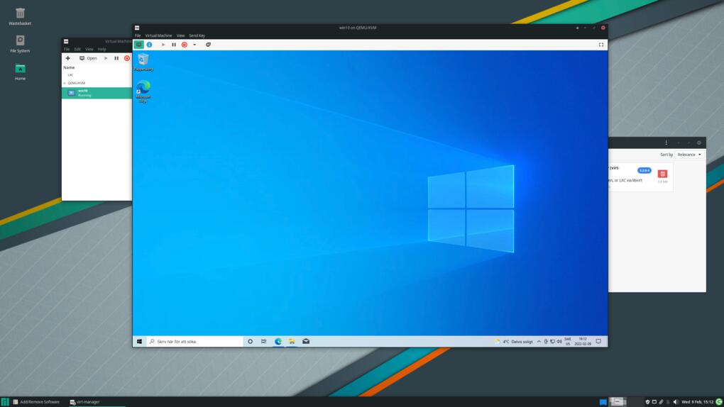Windows på Linux