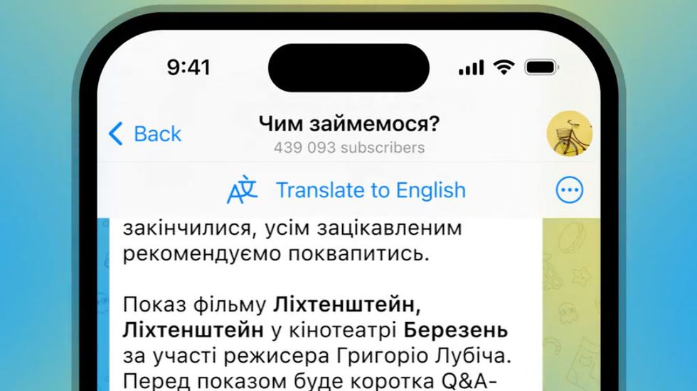 Telegrams nya översättningsfunktion